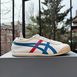 Onitsuka Tiger Mexico 66 Sneaker Shoe Blue Red White Womens 7.5